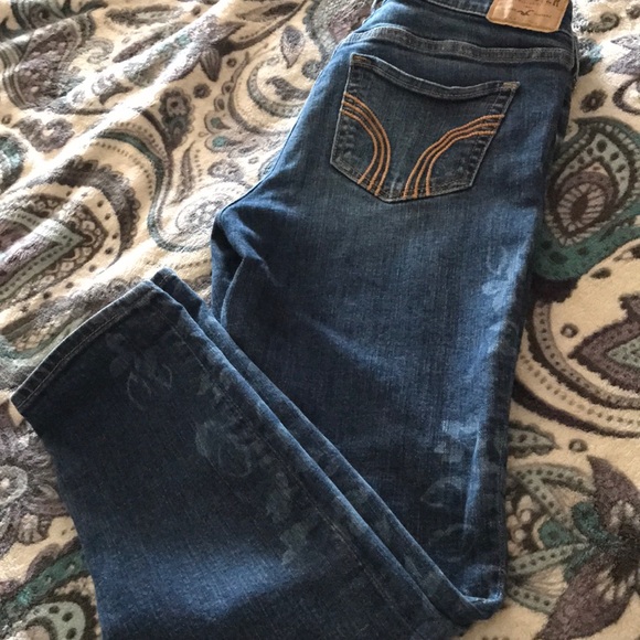 Hollister cropped jeans size 7 - Picture 4 of 4